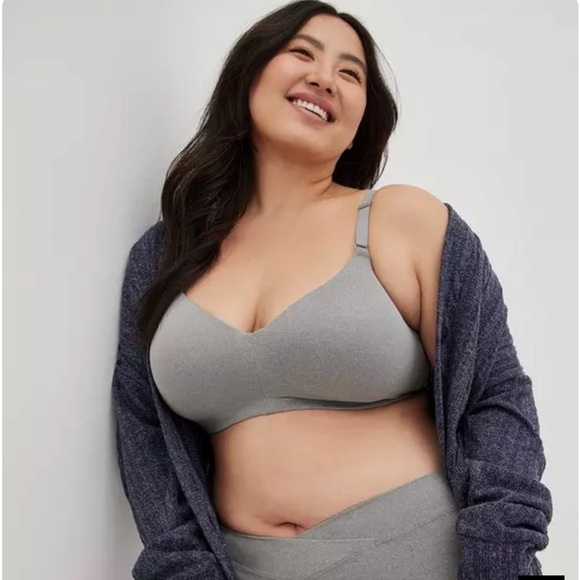 torrid Other - torrid Gray Wireless Scoop Neck Comfort Bra